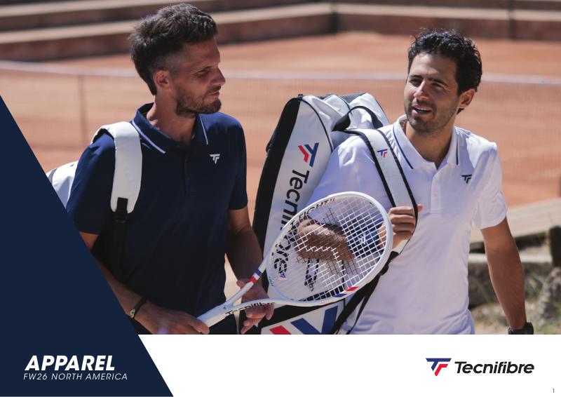 Tecnifibre apparel catalogue cover